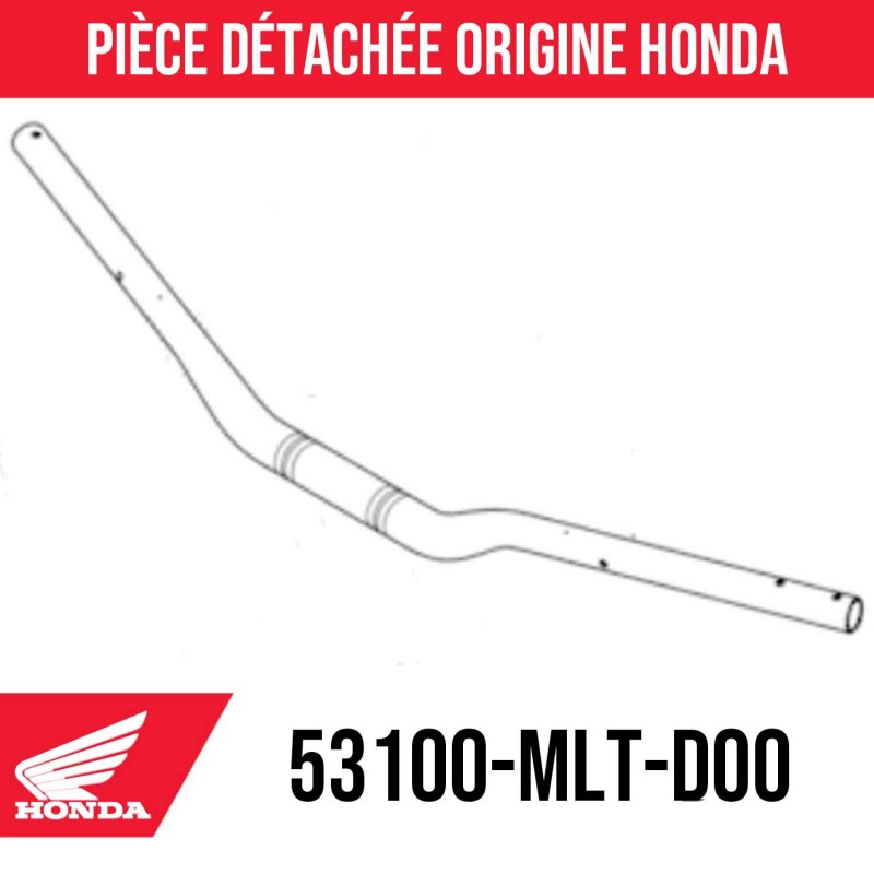 53100-MLT-D00 : Manubrio originale Honda CB1000GT Honda CB1000