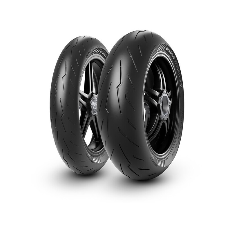 632025799901 : Pirelli Diablo Rosso 4 120/70 R17 58W TL Honda CB1000