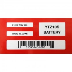 31500-MCJ-305 : Honda Battery Honda CB1000
